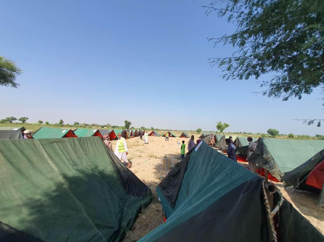 Aid distribution Pakistan